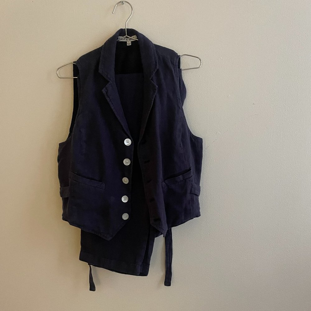 Alex Mill Mathilde Vest and Boy Pant